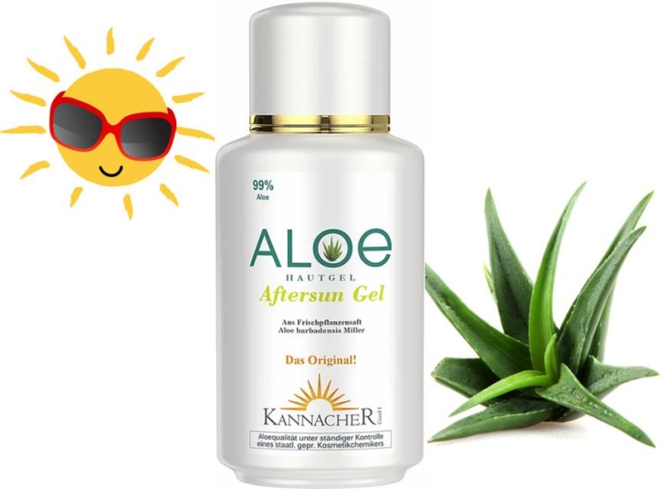 Sunprotection With Aloe Vera We don't have to tell you that wearing sunscreen — whether you're spending the day at the beach or just walking from the subway to your office — is an absolute must. eur